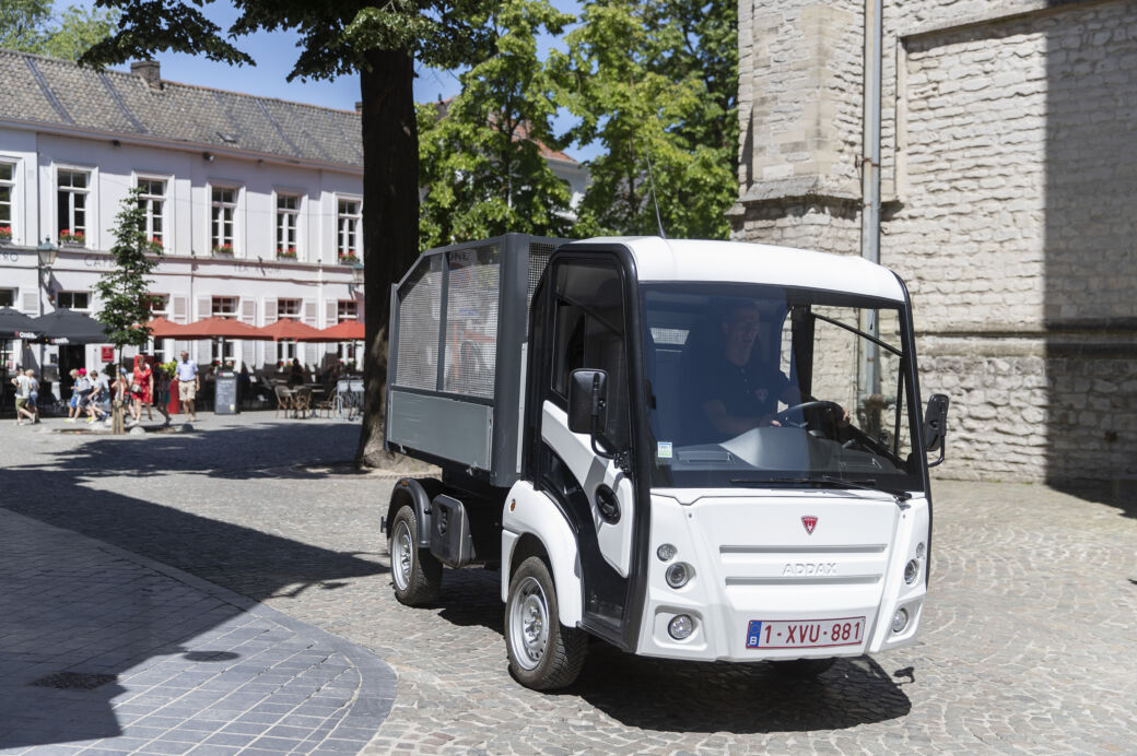 Addax MTN model Electric Utility Vehicles Addax Motors